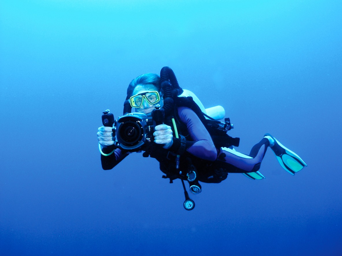 Rebreather Videographer Diver