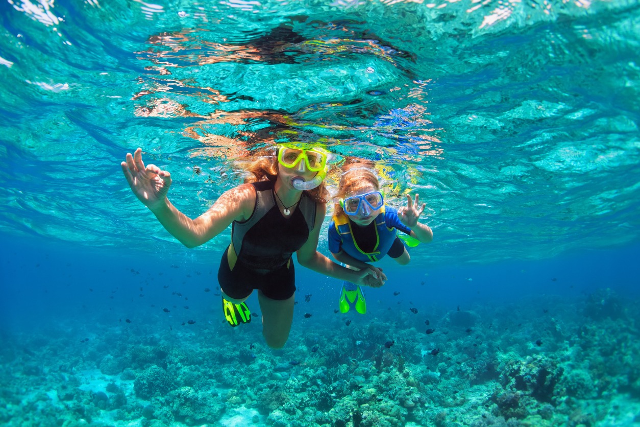 Snorkeling With Young Kids: Tips for Teaching Beginners