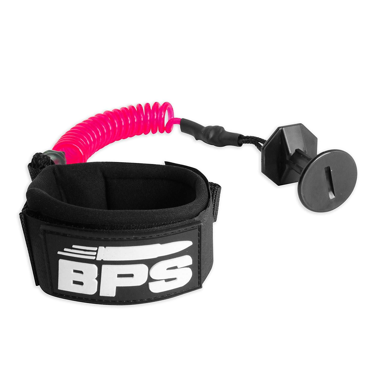 a pink bodyboard leash